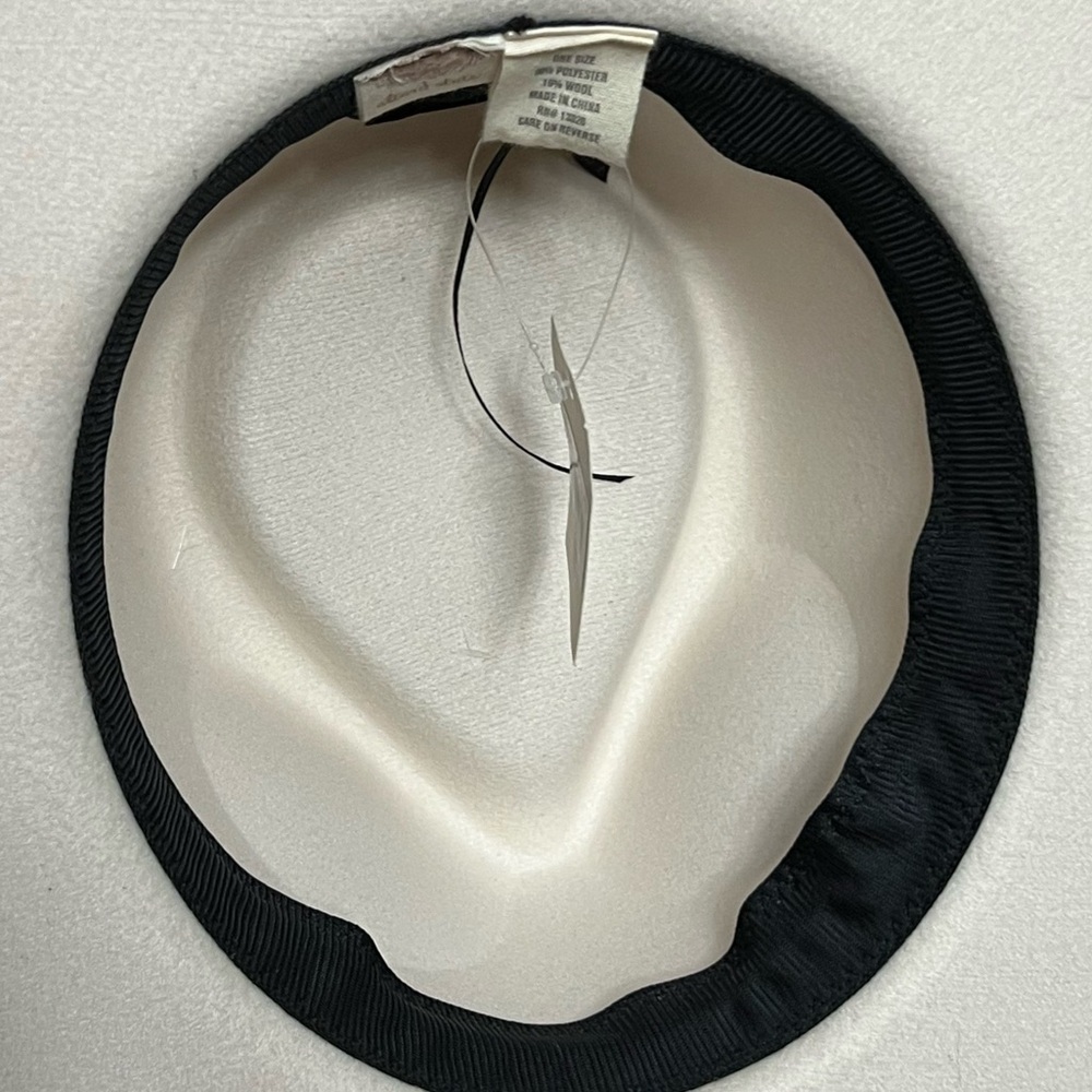 ALTAR’D STATE wide brim country western hat cream pink & purple floral band NWT - Picture 7 of 10